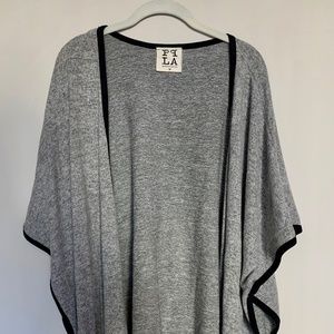 PPLA Gray Cardigan / Poncho
